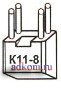 Электрощетки тип К11-8
