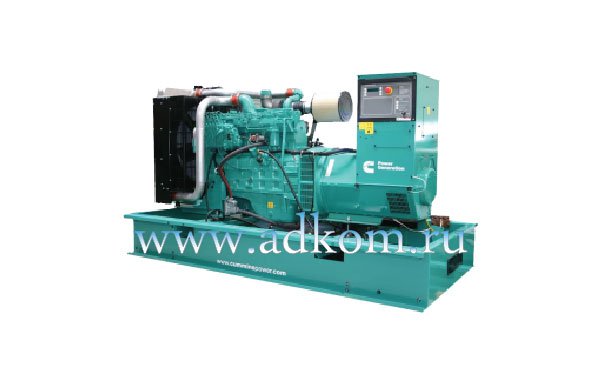 Дизель-генераторы 256 кВт - Cummins C350D5 (Open - открытый / Enclosed - кожухе, капоте)