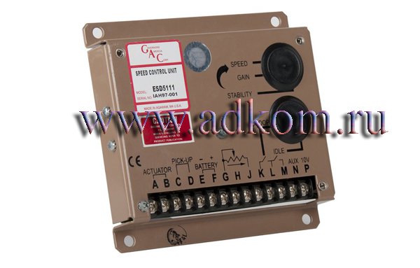 ESD5111, ESD-5100 Регулятор частоты вращения (12 и 24 V)