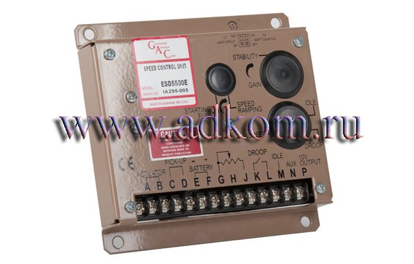 ESD5500E Регулятор частоты вращения (12 и 24 V)