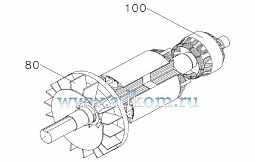Возбудитель ротора M31FA141A для генераторов Marelli MJB 315, MJB 355 SA4, SB4