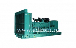 Дизельная электростанция Cummins 1000 кВт, России.