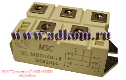 Трехфазный диодный мост MSD160-18, MSD160-08, MSD160-12, MSD160-16