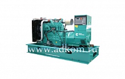 Дизель-генераторы 256 кВт - Cummins C350D5 (Open - открытый / Enclosed - кожухе, капоте)