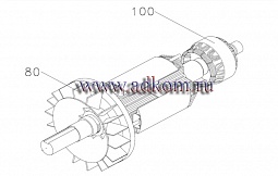 Возбудитель ротора M20FA160A для генераторов Marelli MJB 200.