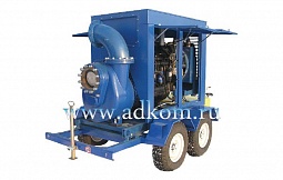 Дизельные насосные агрегаты ДНУ(Г)-1000/10 (Мотопомпы дизельные Strong MD1000)