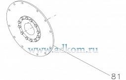 Приводные, монтажные, стыковочные диски для генераторов Marelli MJB 355.
