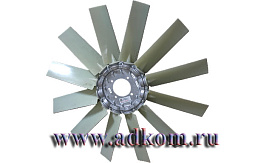 Крыльчатка вентилятора 860 мм на Электростанцию Scania