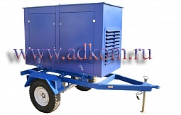Передвижная дизель электростанция ЭД подвижная, прицеп