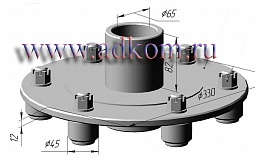 ДБМИ 303588.017 Полумуфта на генератор ГС250-30/4