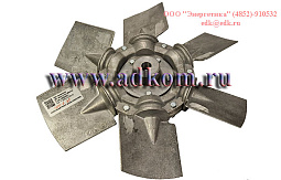 Крыльчатка вентилятора 400 мм, алюминий, аналог ELTA Fans LTD 400-80M-P/10/13/B