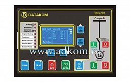 DKG-707 Панель управления 